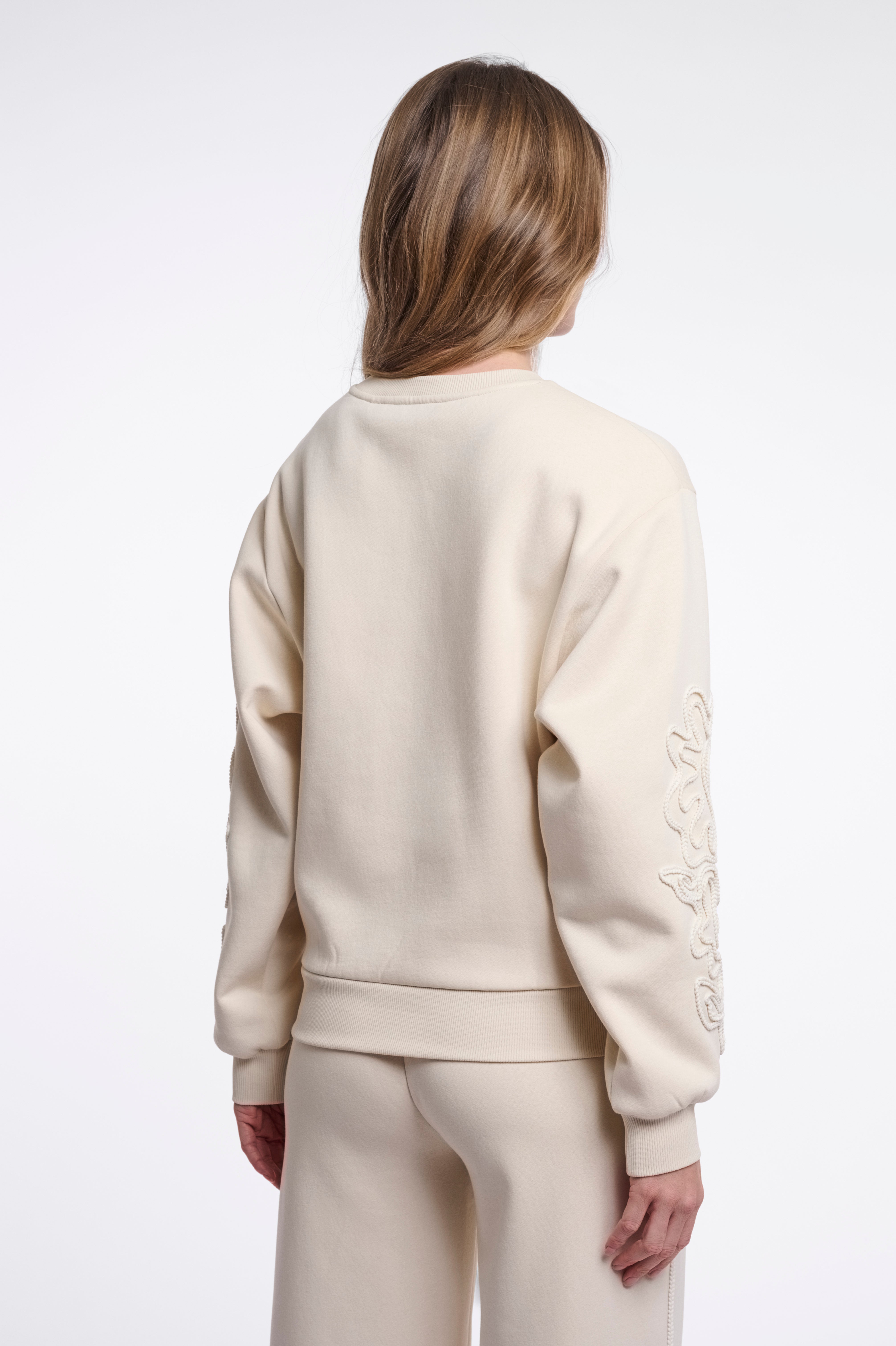 Maglione donna art. Manar Rino & Pelle Off white