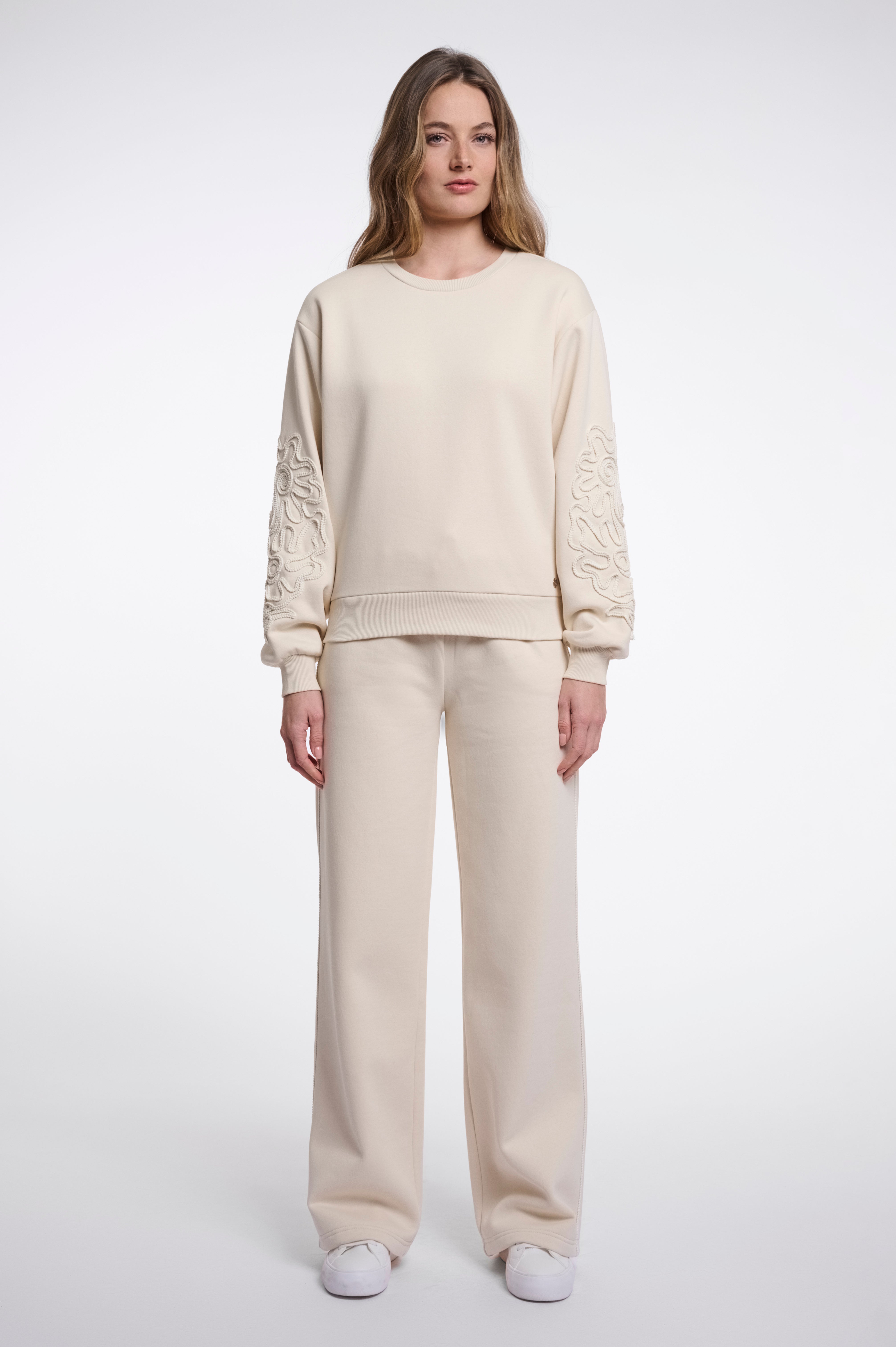 Maglione donna art. Manar Rino & Pelle Off white