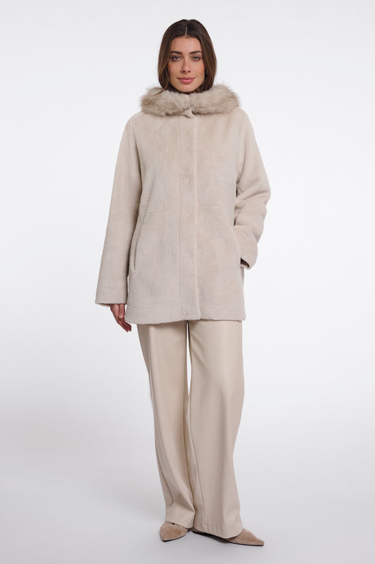 Cappotto donna art. Mans Rino & Pelle Birch