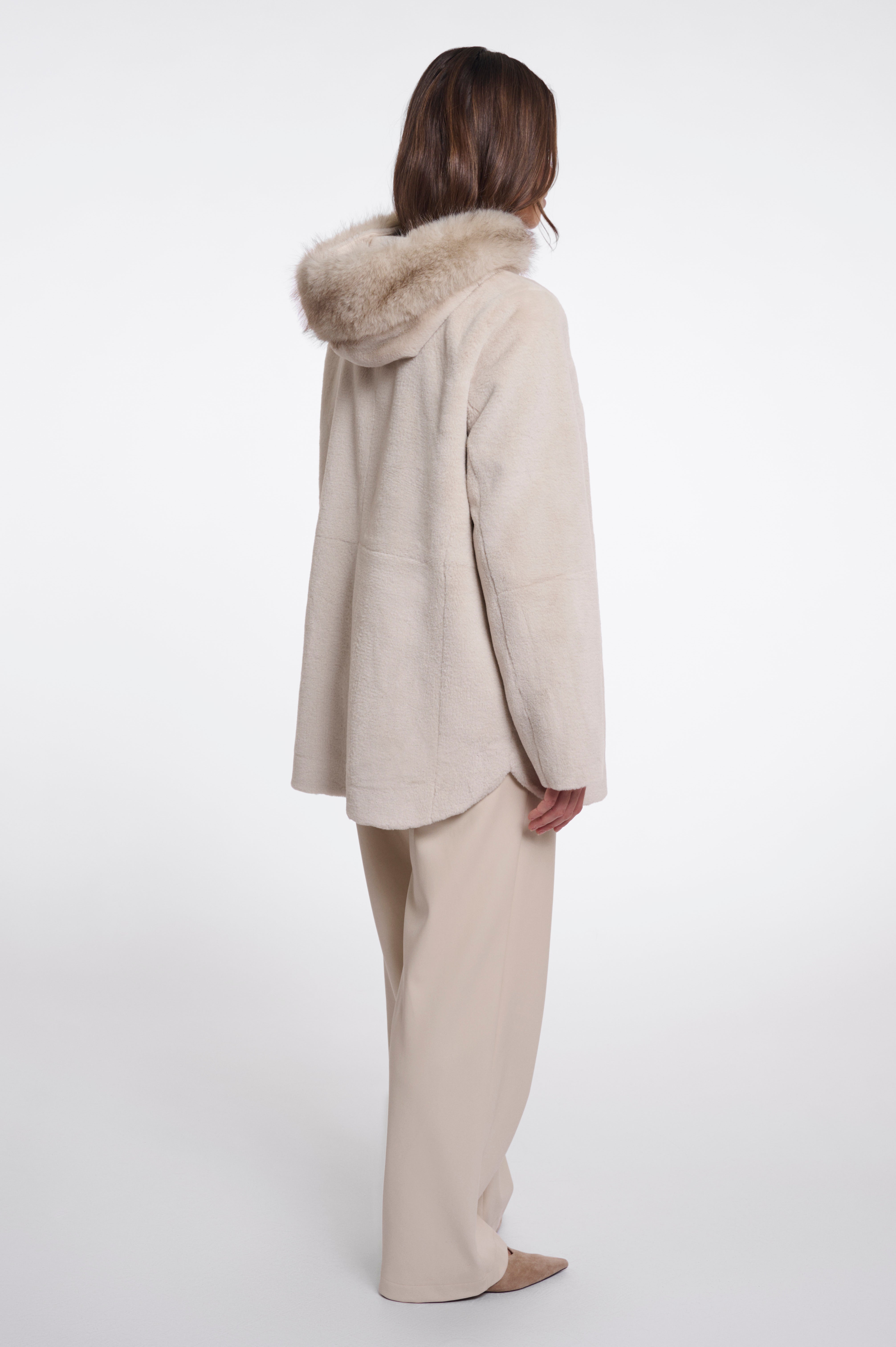 Cappotto donna art. Mans Rino & Pelle Birch