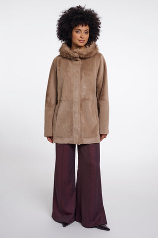 Cappotto donna art. Mans Rino & Pelle Toffee