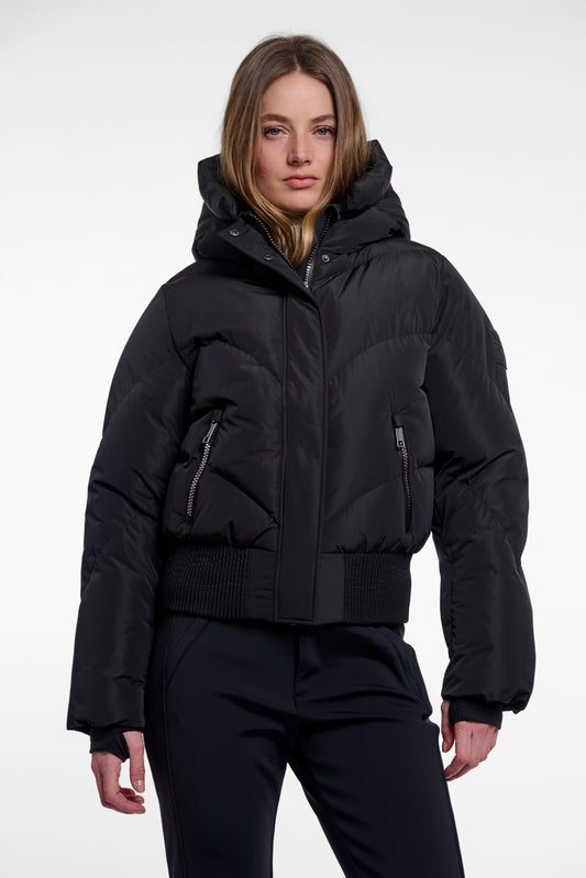 Giacca da sci donna art. Maola Rino & Pelle Black