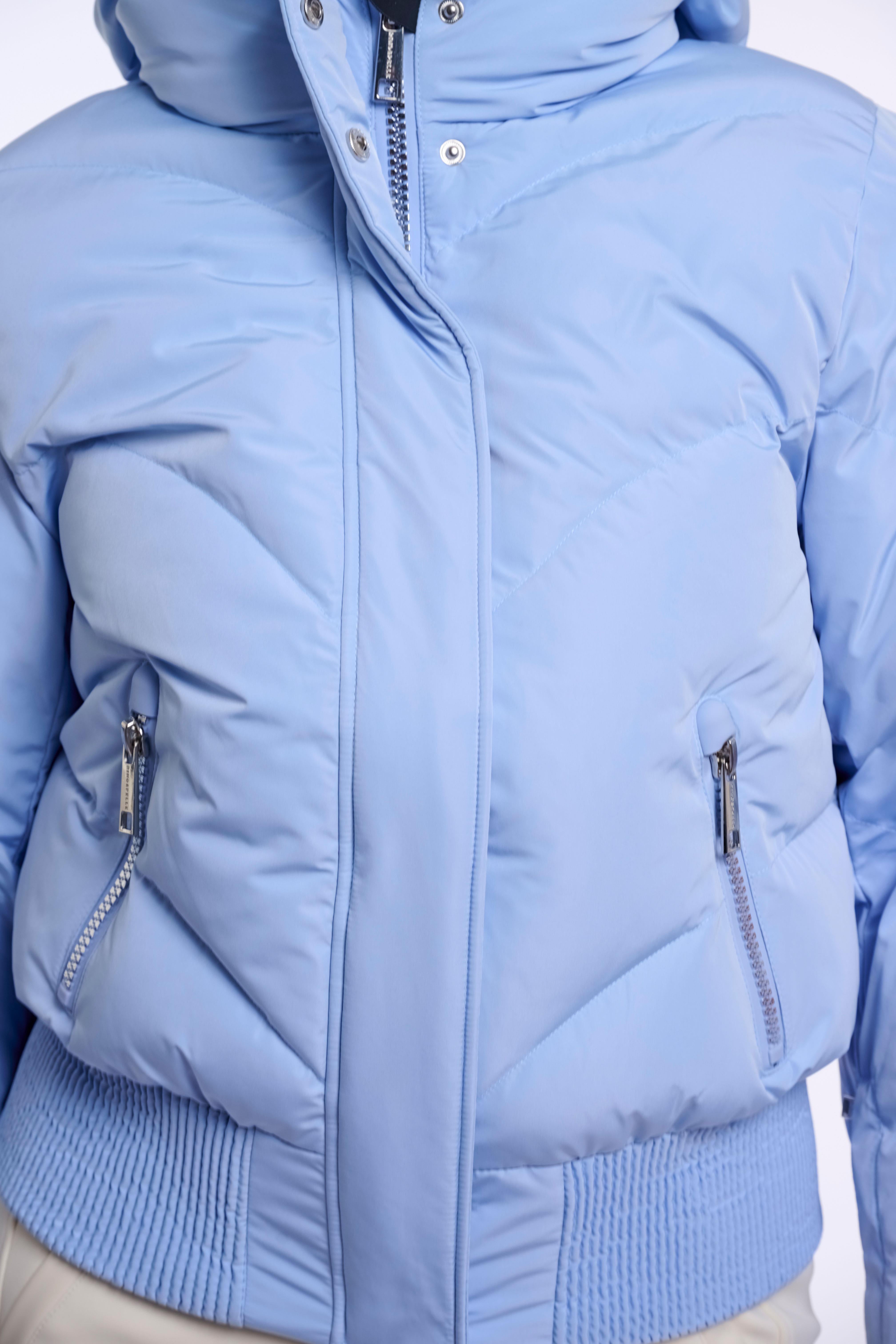 Giacca da sci donna art. Maola Rino & Pelle Ice blue