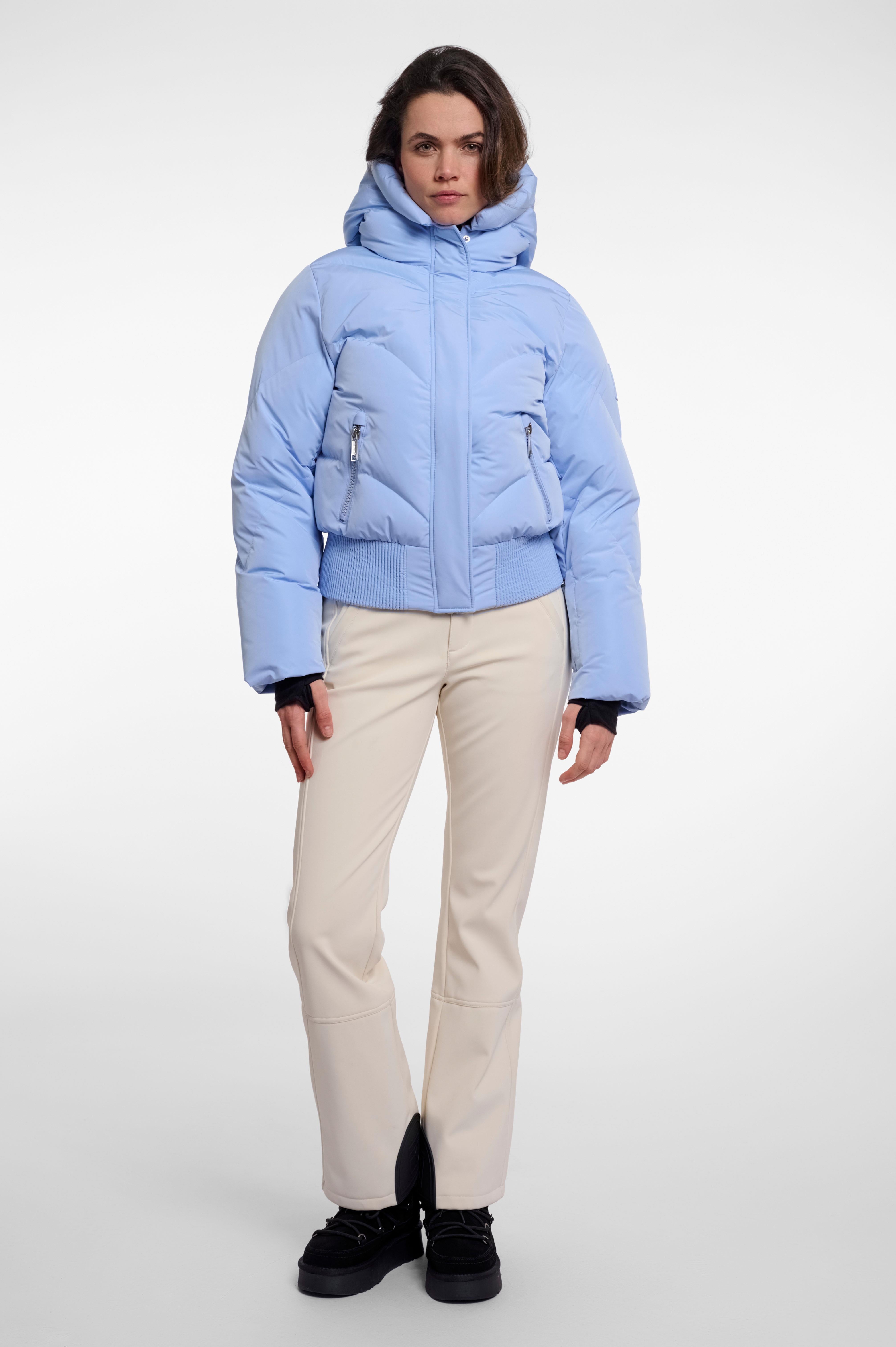 Giacca da sci donna art. Maola Rino & Pelle Ice blue