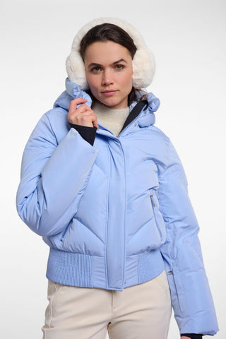 Giacca da sci donna art. Maola Rino & Pelle Ice blue