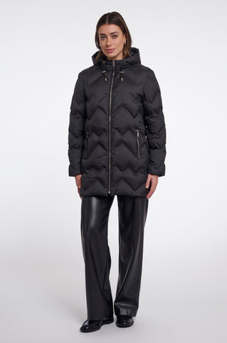 Cappotto donna art. Marcelle Rino & Pelle Black