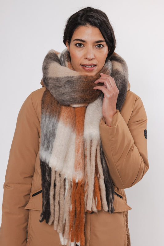 Sciarpa MAVY SCARF -Rino & Pelle- Autunno Inverno 2024/25 Russet check