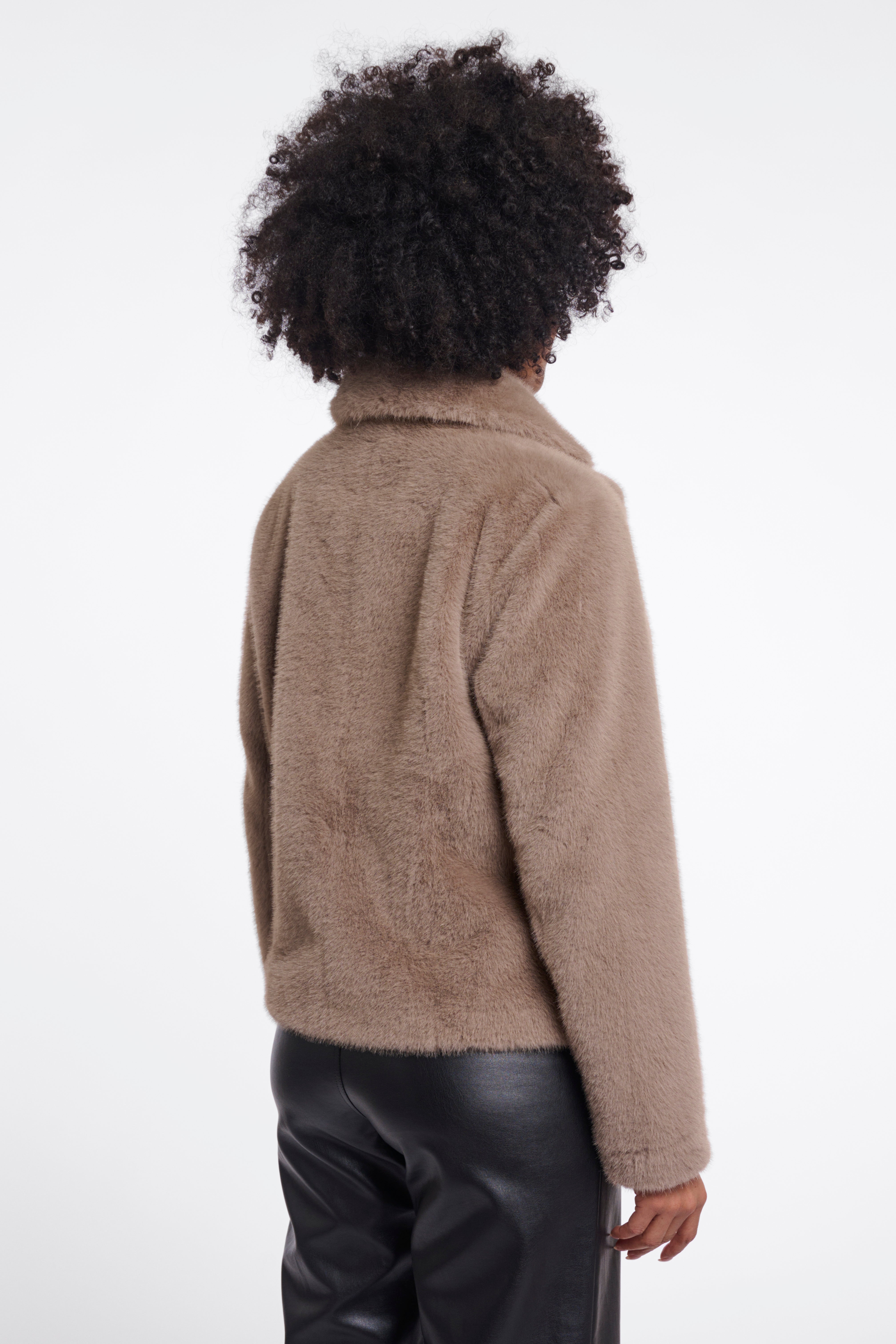 Giacca donna art. Mayli Rino & Pelle Mocha latte