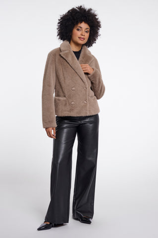 Giacca donna art. Mayli Rino & Pelle Mocha latte