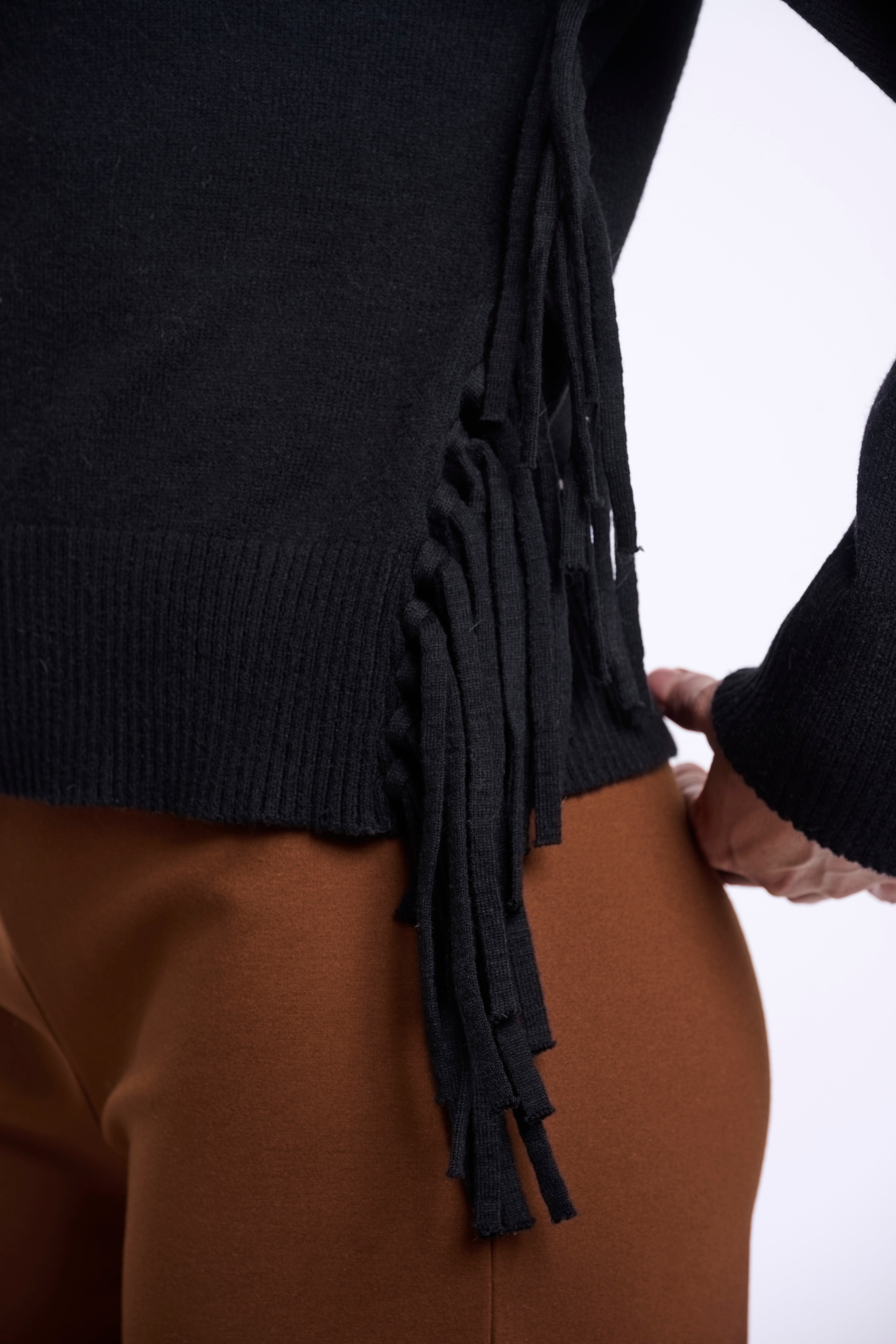 Maglione donna art. Melis Rino & Pelle Black