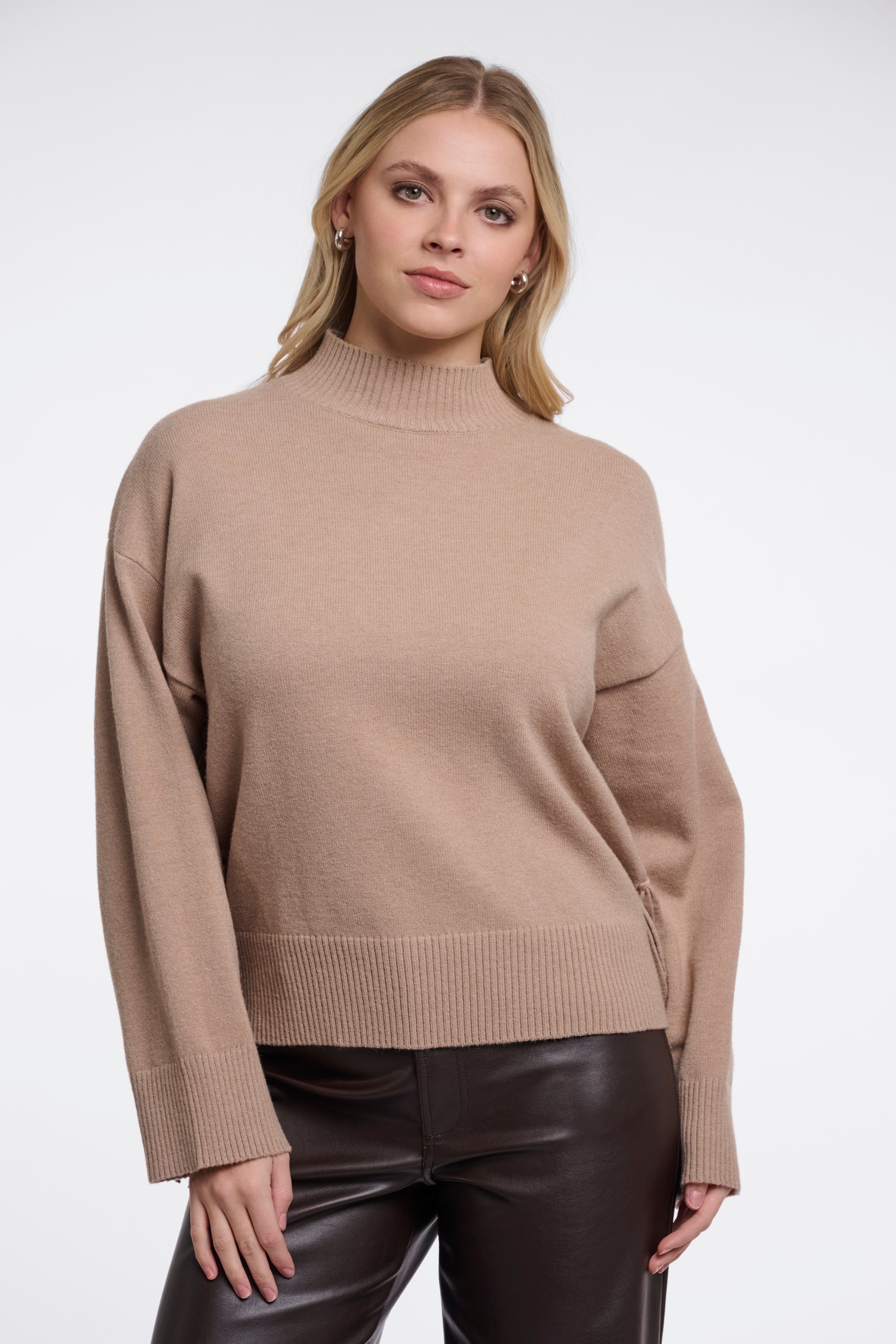 Maglione donna art. Melis Rino & Pelle Dusty oat
