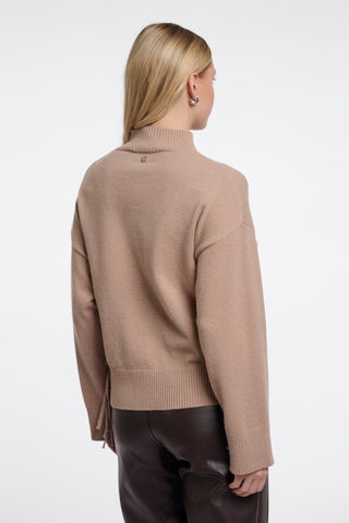 Maglione donna art. Melis Rino & Pelle Dusty oat
