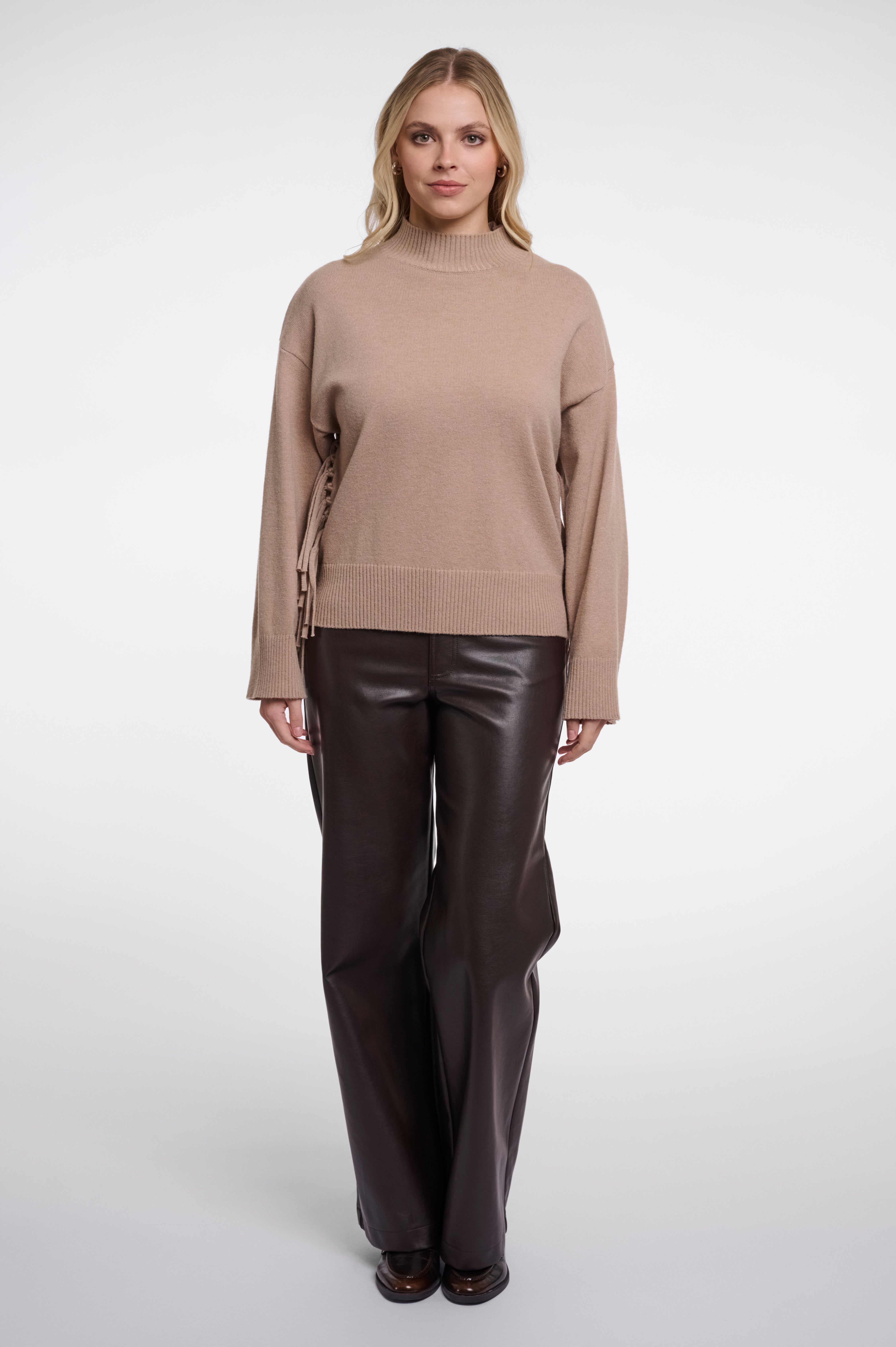 Maglione donna art. Melis Rino & Pelle Dusty oat