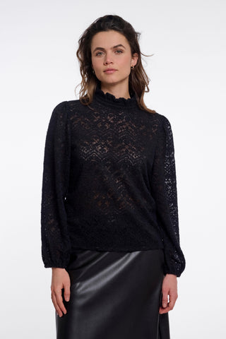 Top donna art. Miraya Rino & Pelle Black