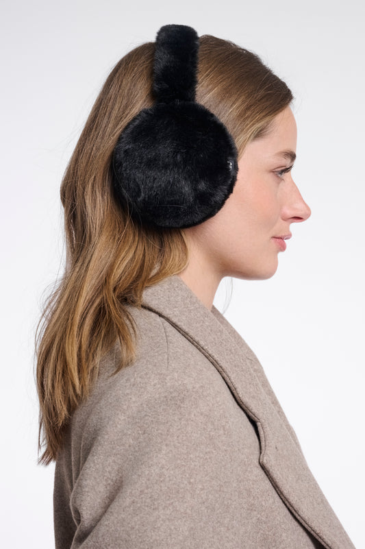 Pompon donna art. Pompon Rino & Pelle Black