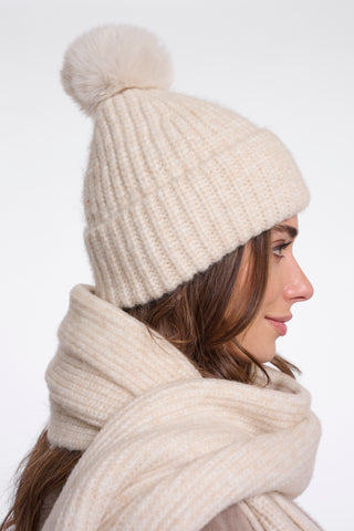 Berretto donna art. Nancy Rino & Pelle Birch blend