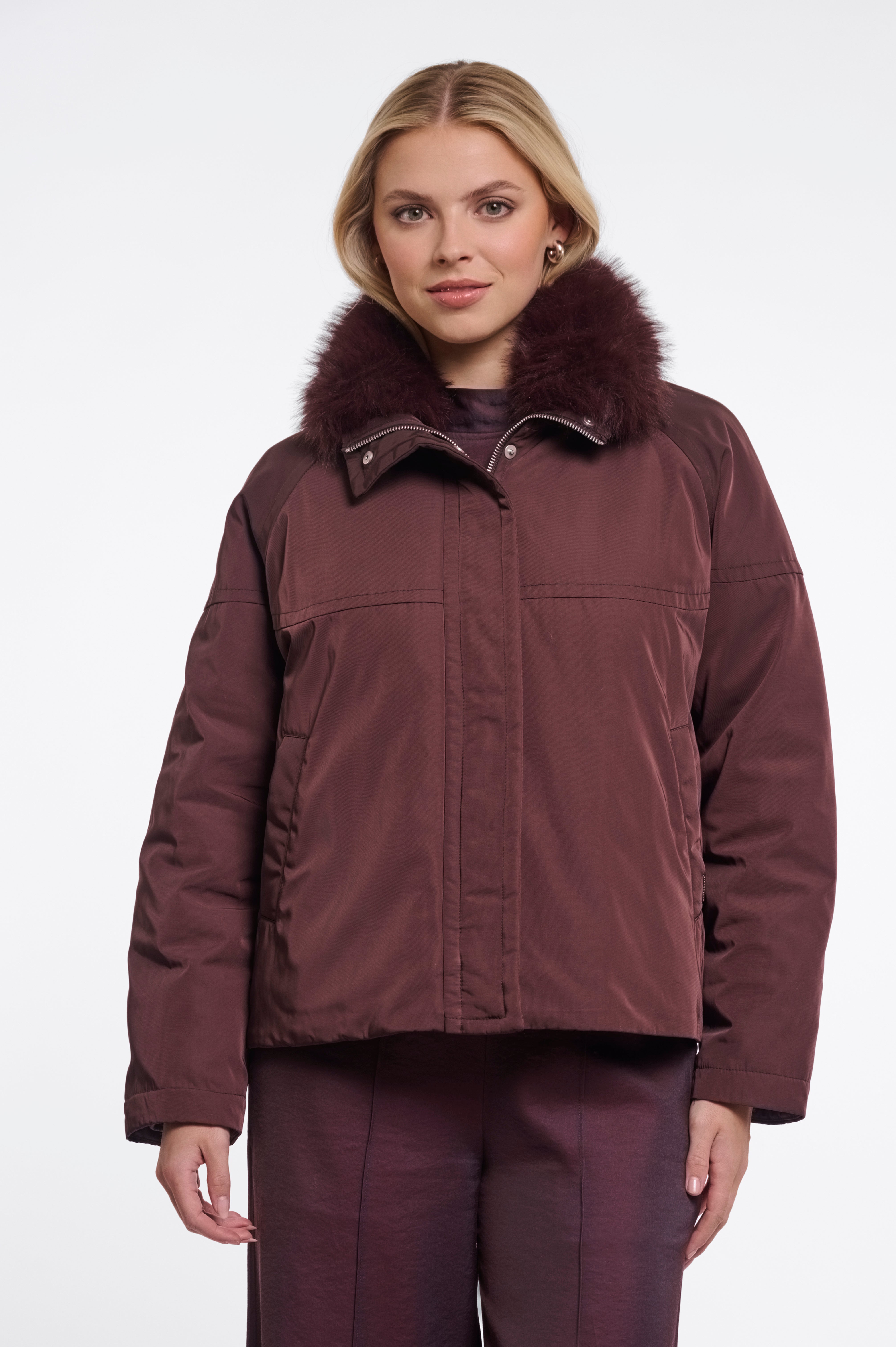 Giacca donna art. Nanne Rino & Pelle Fudge cloak