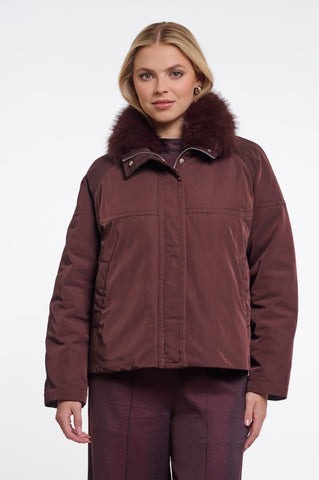 Giacca donna art. Nanne Rino & Pelle Fudge cloak