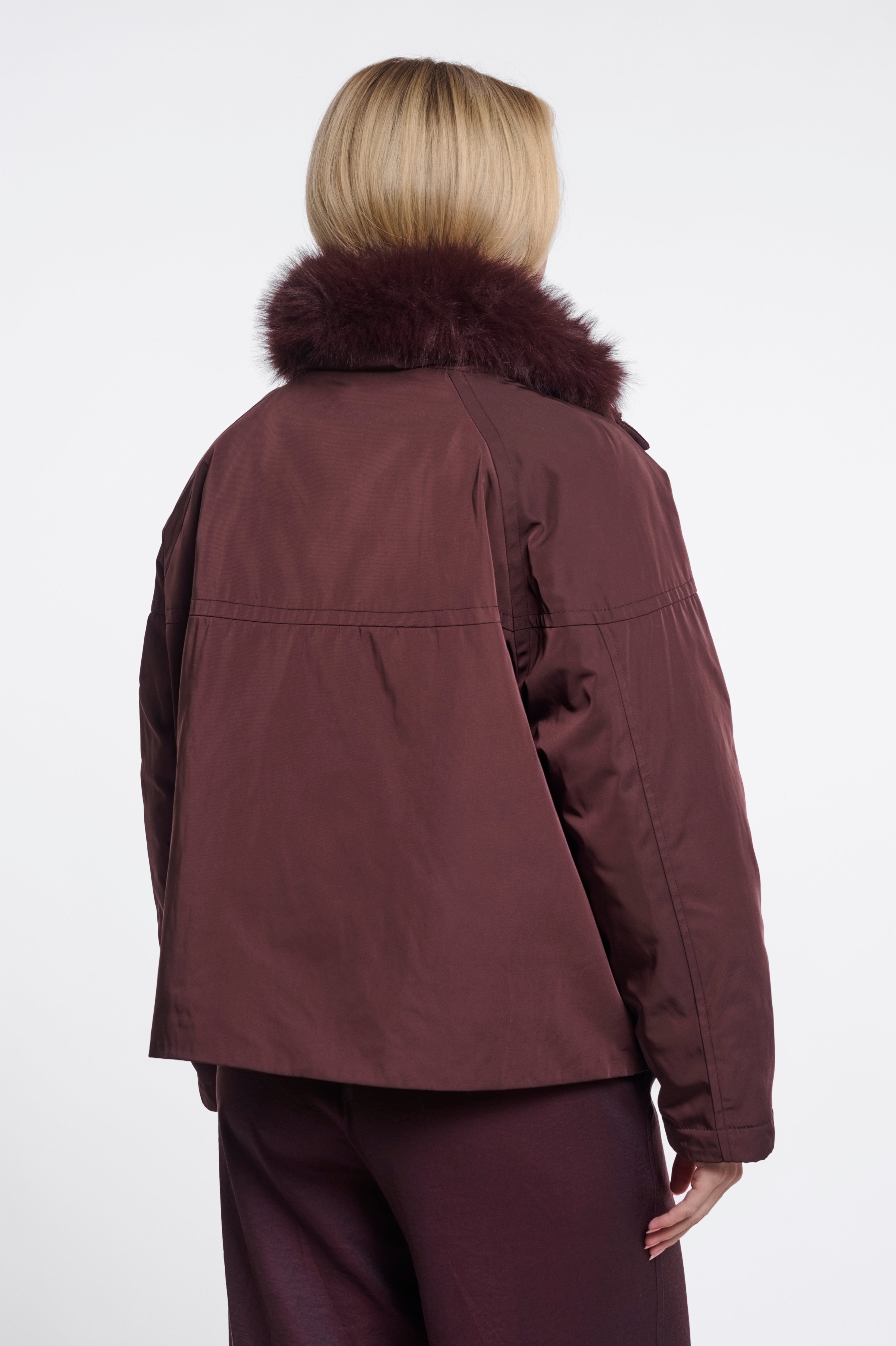 Giacca donna art. Nanne Rino & Pelle Fudge cloak