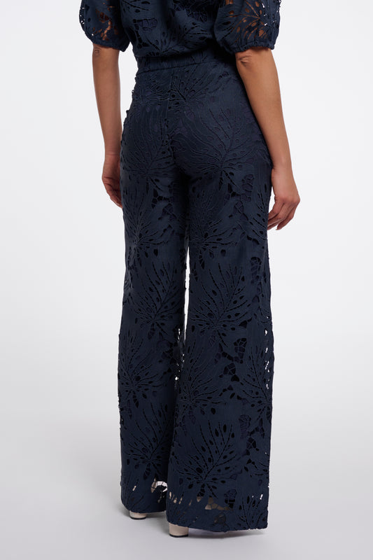 Pantaloni donna art. Naomi short Rino & Pelle Dark navy