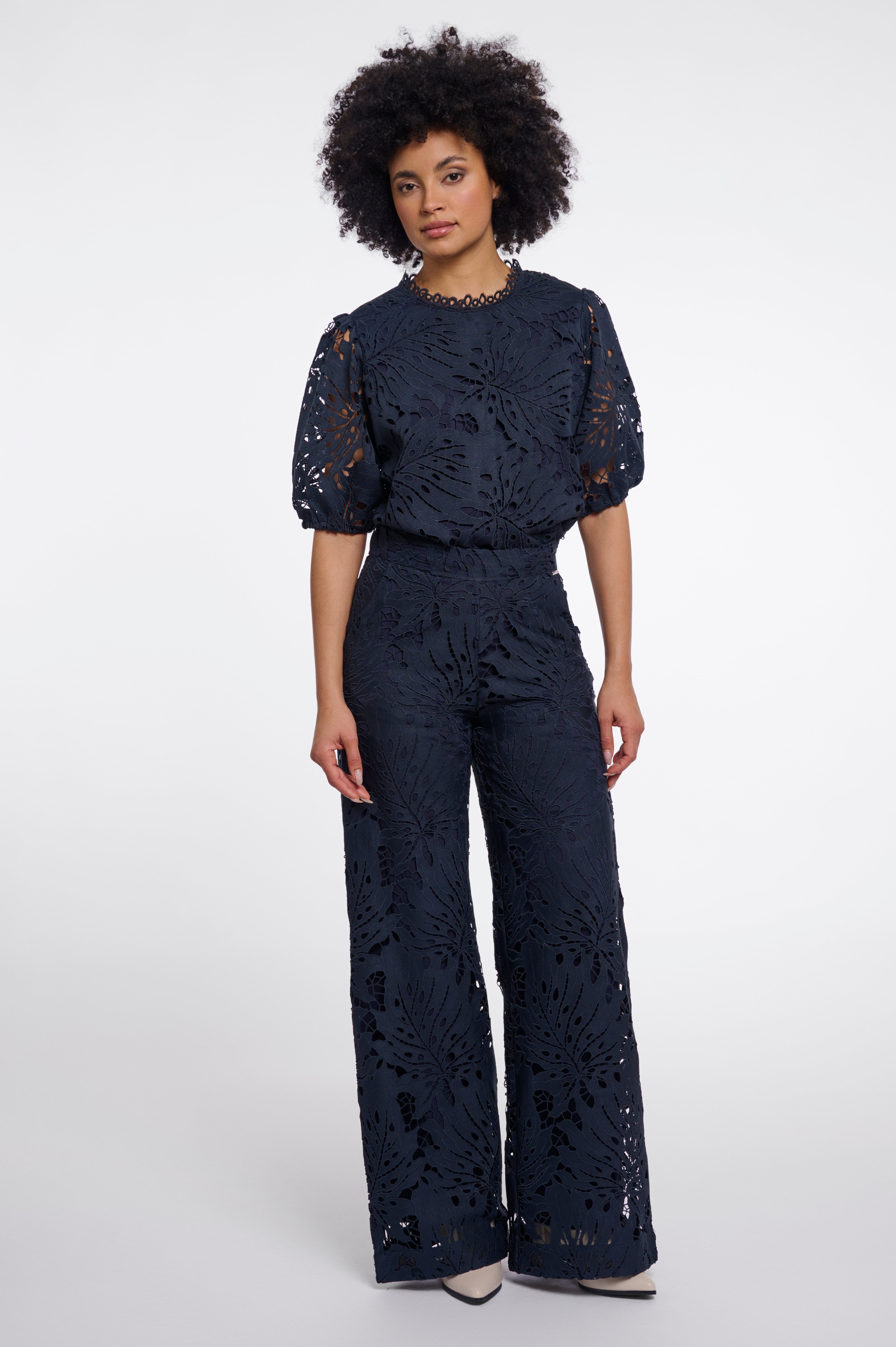 Pantaloni donna art. Naomi short Rino & Pelle Dark navy