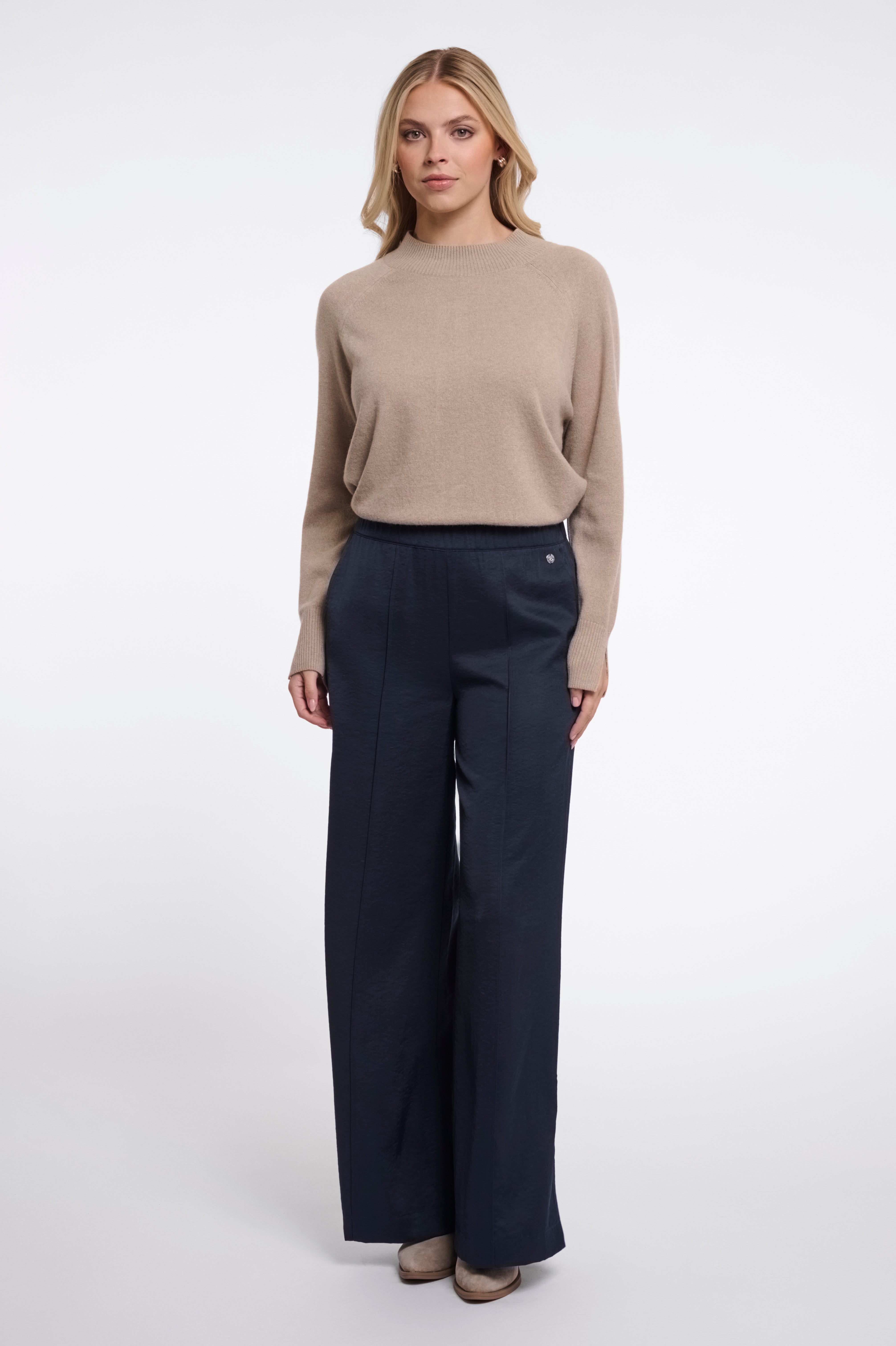 Pantaloni donna art. Nena regular Rino & Pelle Dark navy