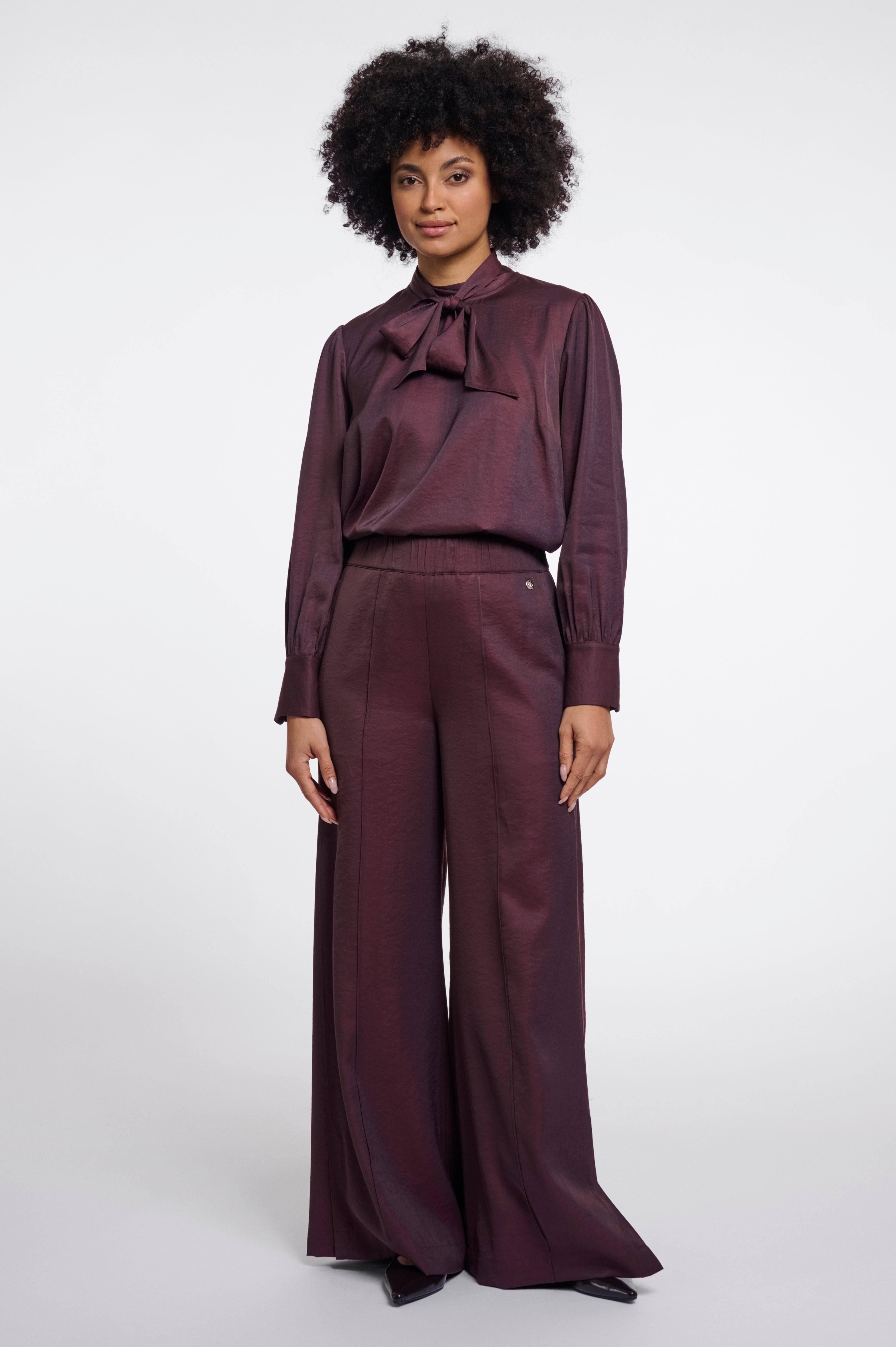 Pantaloni donna art. Nena regular Rino & Pelle Fudge cloak