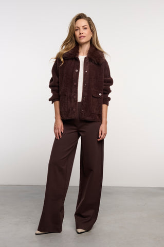 Giacca donna art. Nia Rino & Pelle Coffee roast
