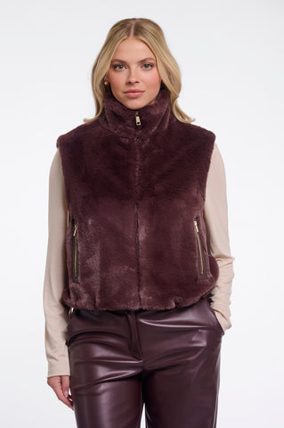 Cappotto donna art. Nikki Rino & Pelle Chocolate bean