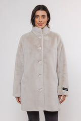 Cappotto NONNA SINGLE BREASTED FAKE FUR COAT  -Rino & Pelle- Autunno Inverno 2024/25 Birch