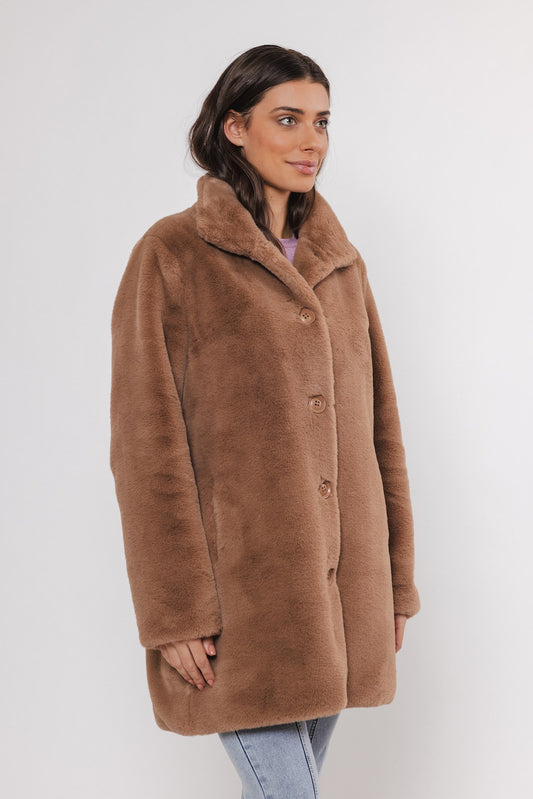 Cappotto NONNA SINGLE BREASTED FAKE FUR COAT  -Rino & Pelle- Autunno Inverno 2024/25 Twig