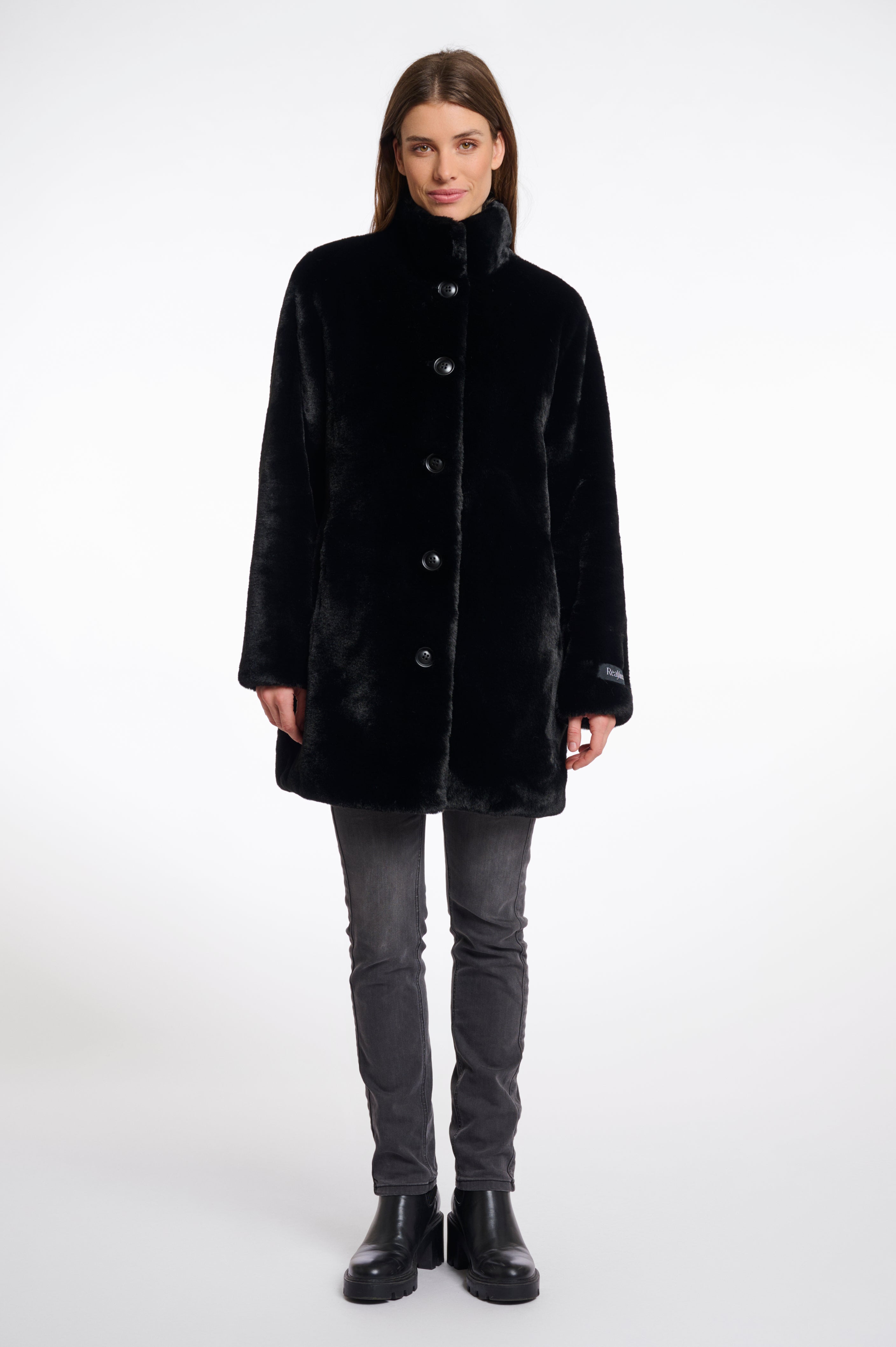 Cappotto donna art. Nonna Rino & Pelle Black