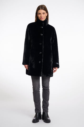 Cappotto donna art. Nonna Rino & Pelle Black