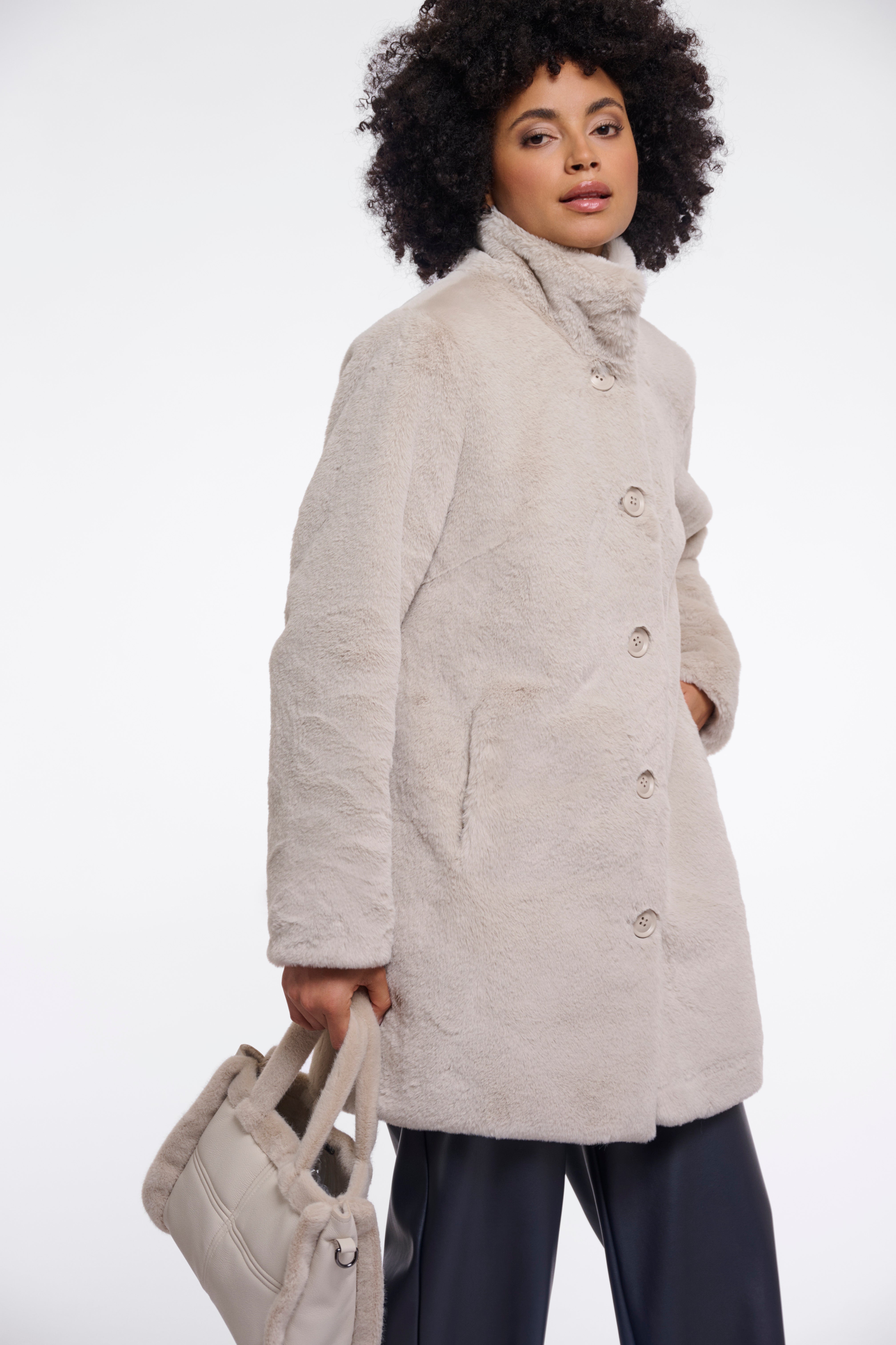 Cappotto donna art. Nonna Rino & Pelle Birch