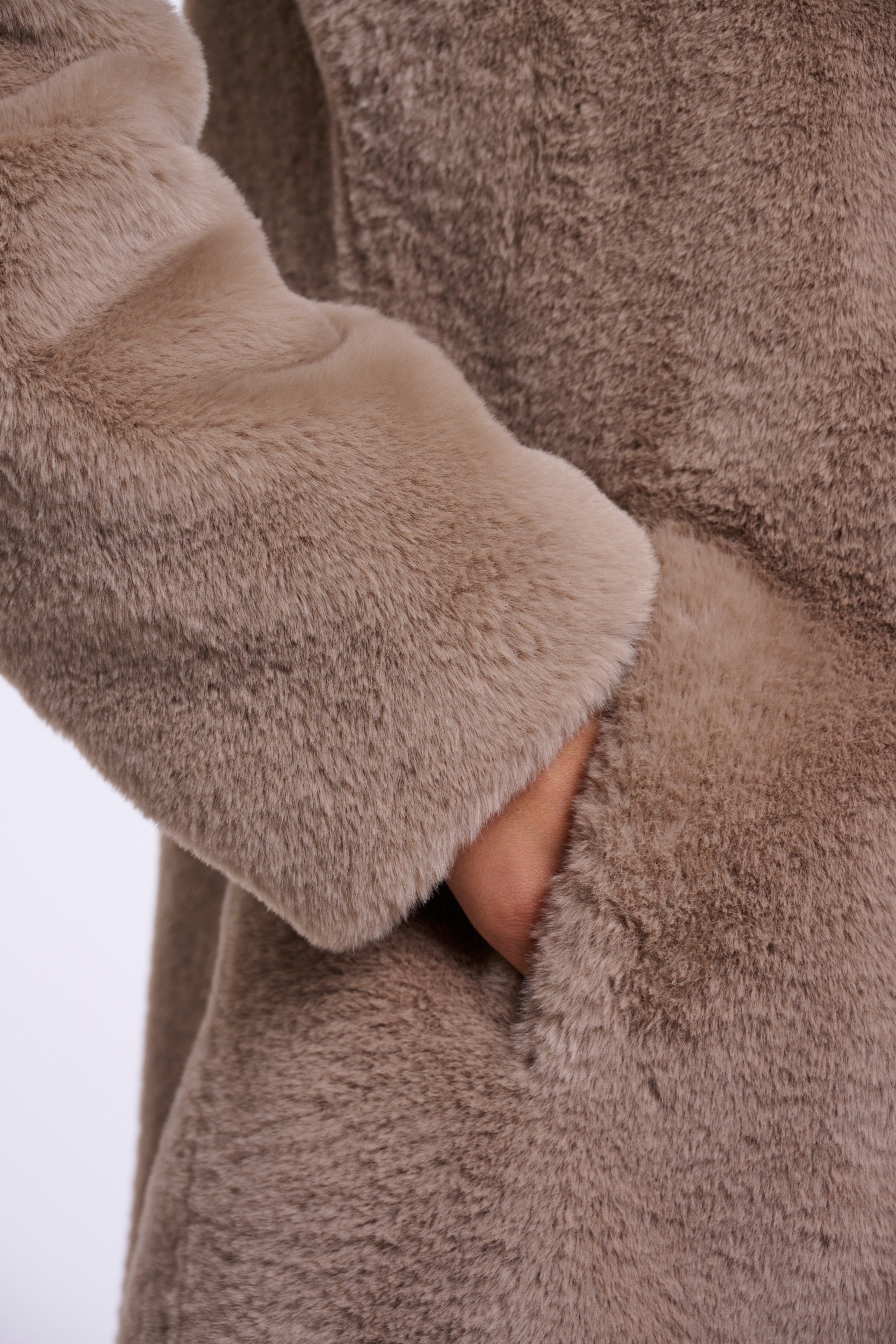 Cappotto donna art. Nonna Rino & Pelle Mocha latte