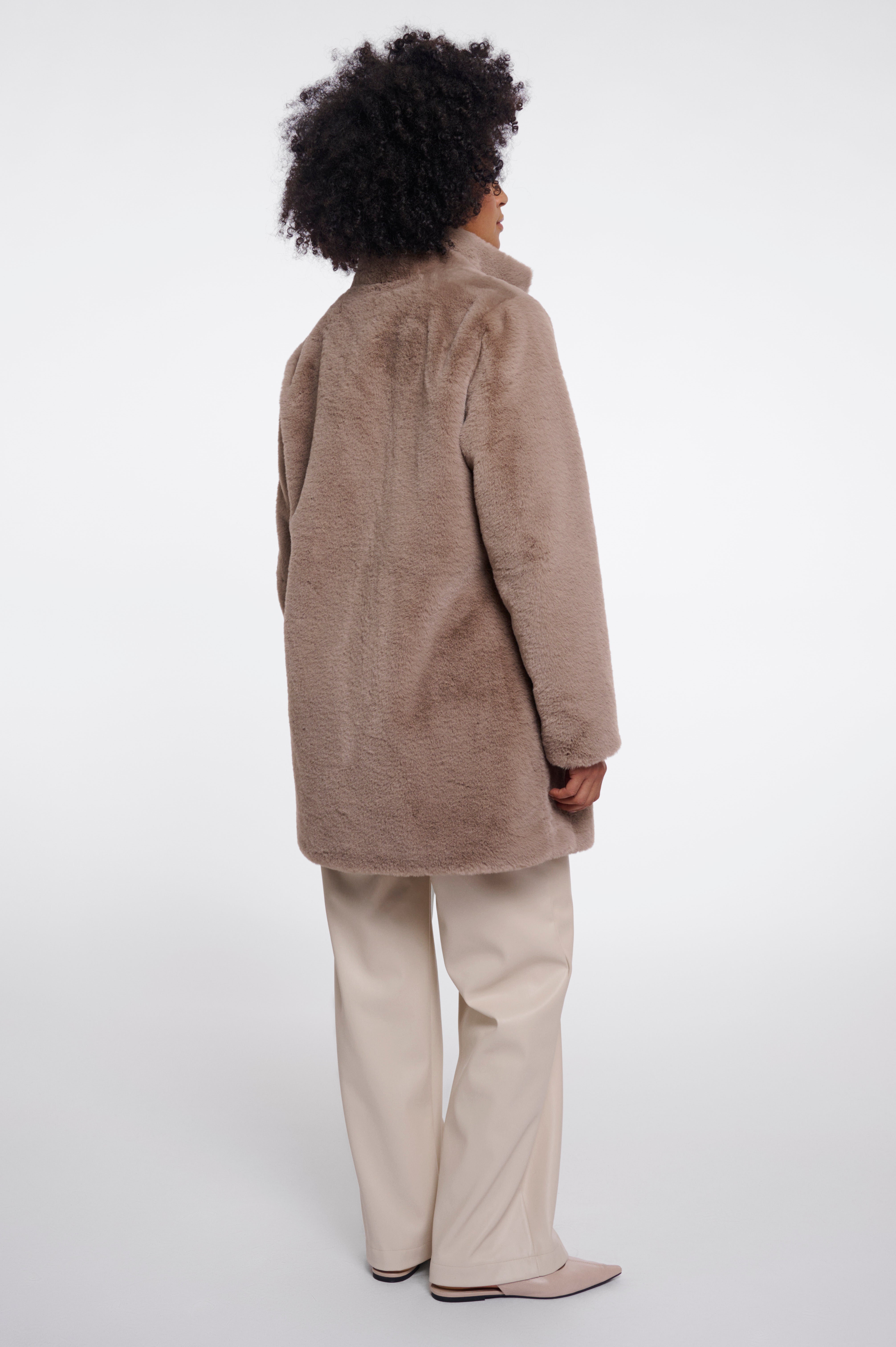Cappotto donna art. Nonna Rino & Pelle Mocha latte