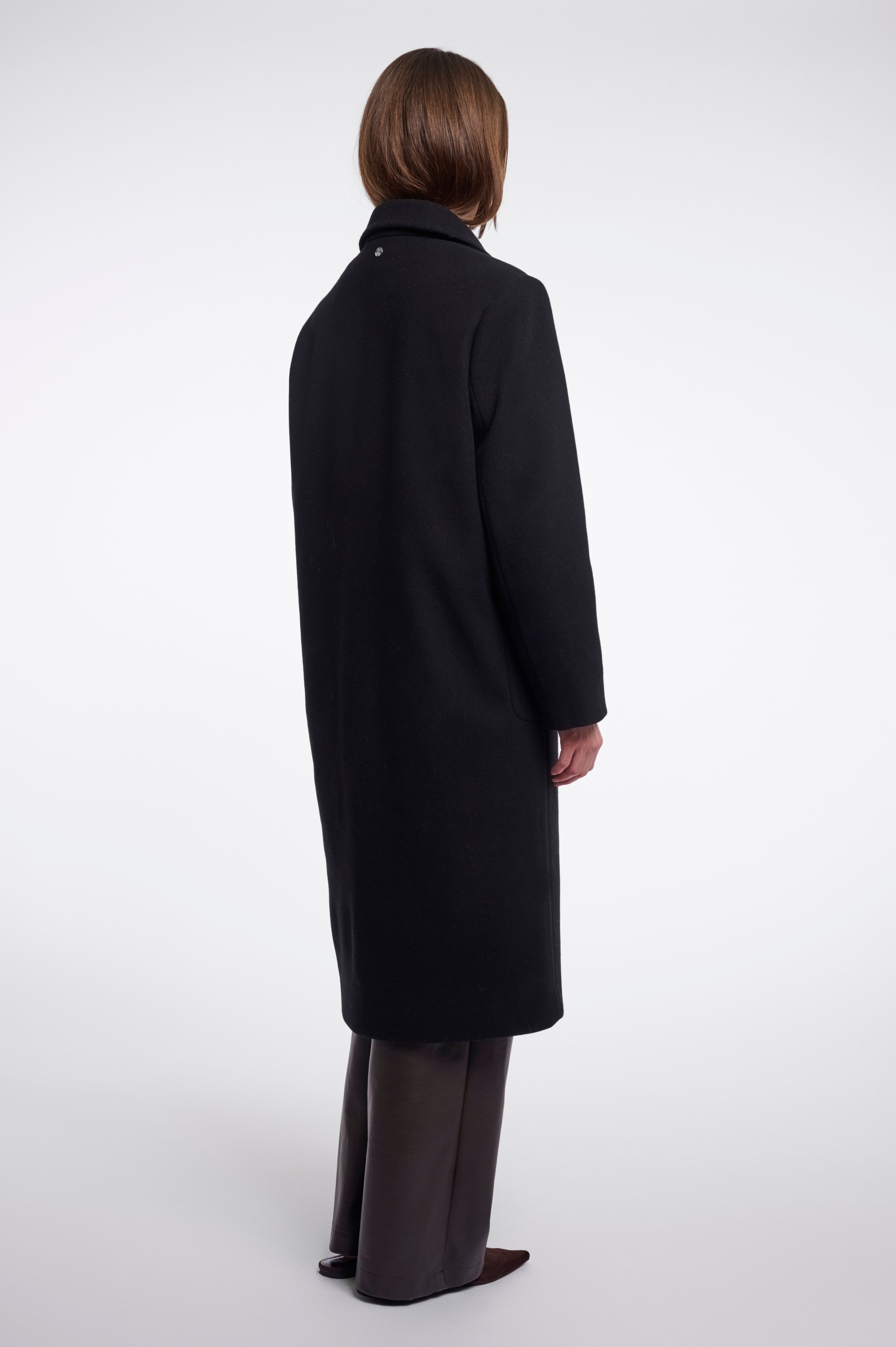 Cappotto donna art. Noomi Rino & Pelle Black