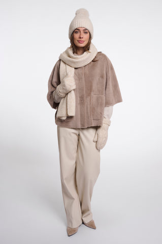 Sciarpa donna art. Nuria Rino & Pelle Birch blend