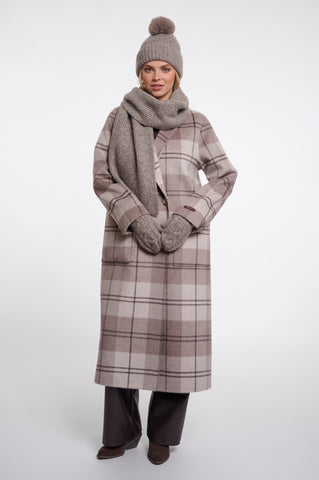 Sciarpa donna art. Nuria Rino & Pelle Toffee blend