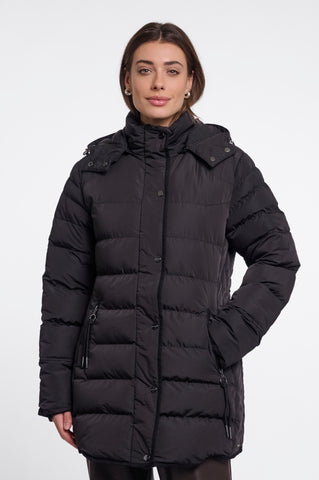 Piumino donna art. Nusa Rino & Pelle Black