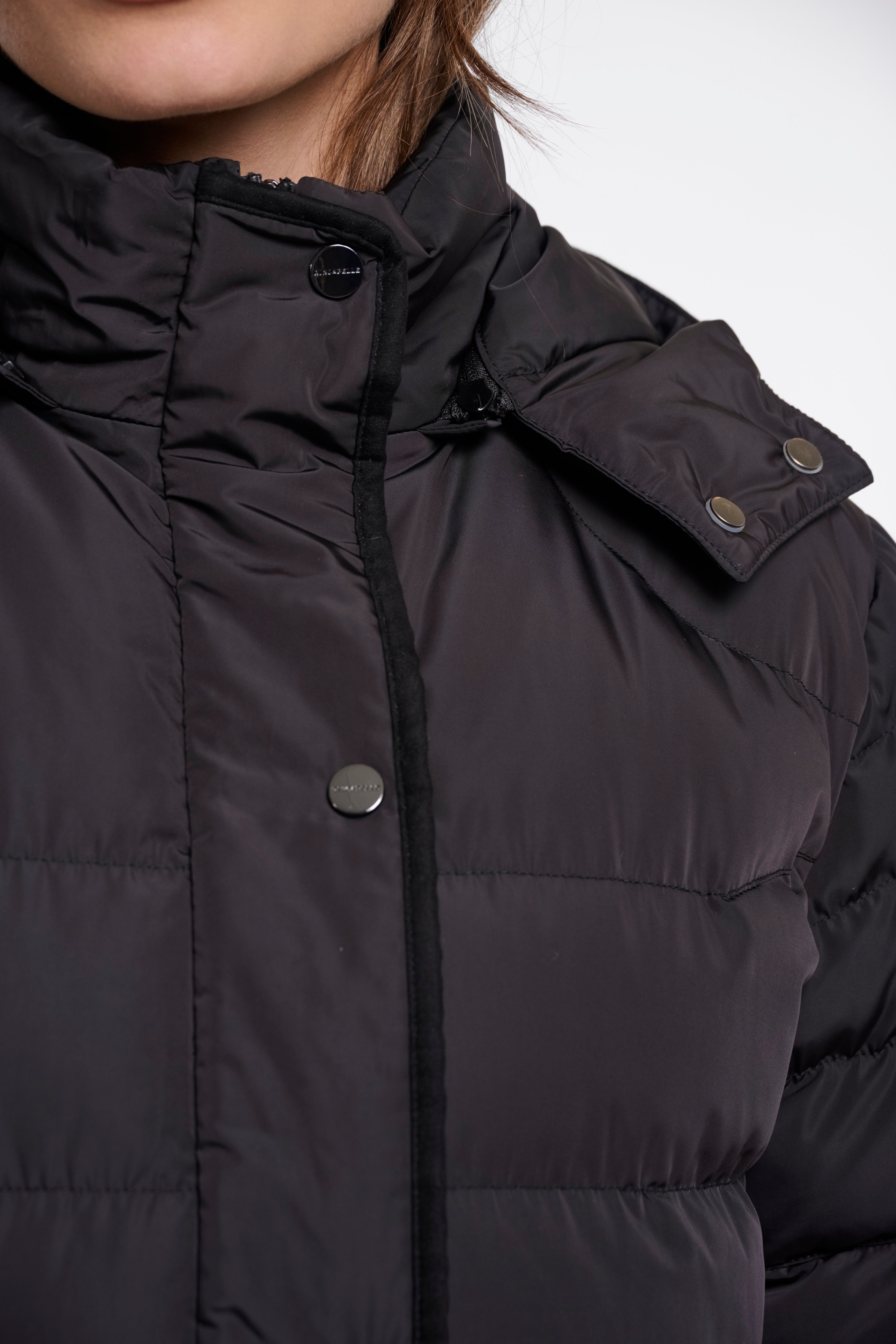 Piumino donna art. Nusa Rino & Pelle Black