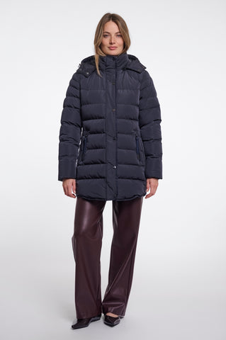 Piumino donna art. Nusa Rino & Pelle Dark navy