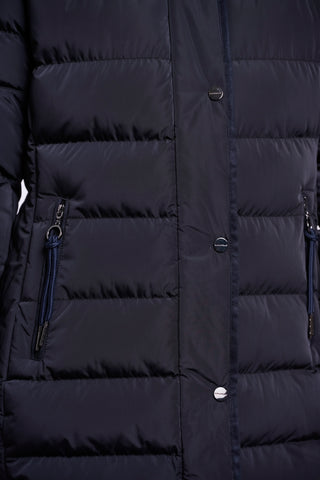 Piumino donna art. Nusa Rino & Pelle Dark navy
