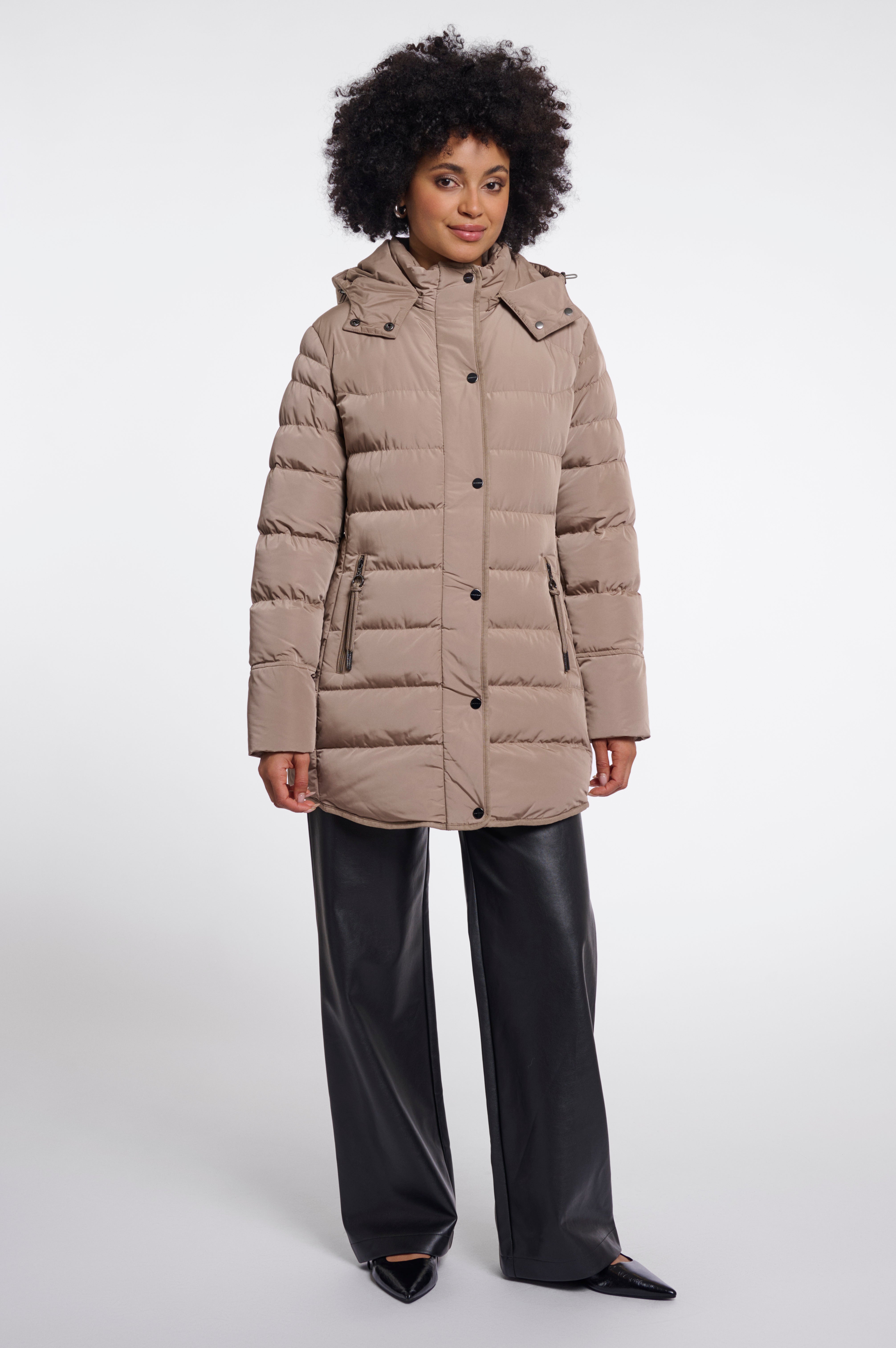 Piumino donna art. Nusa Rino & Pelle Toffee