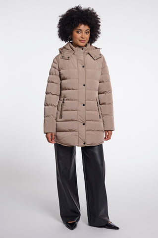 Piumino donna art. Nusa Rino & Pelle Toffee