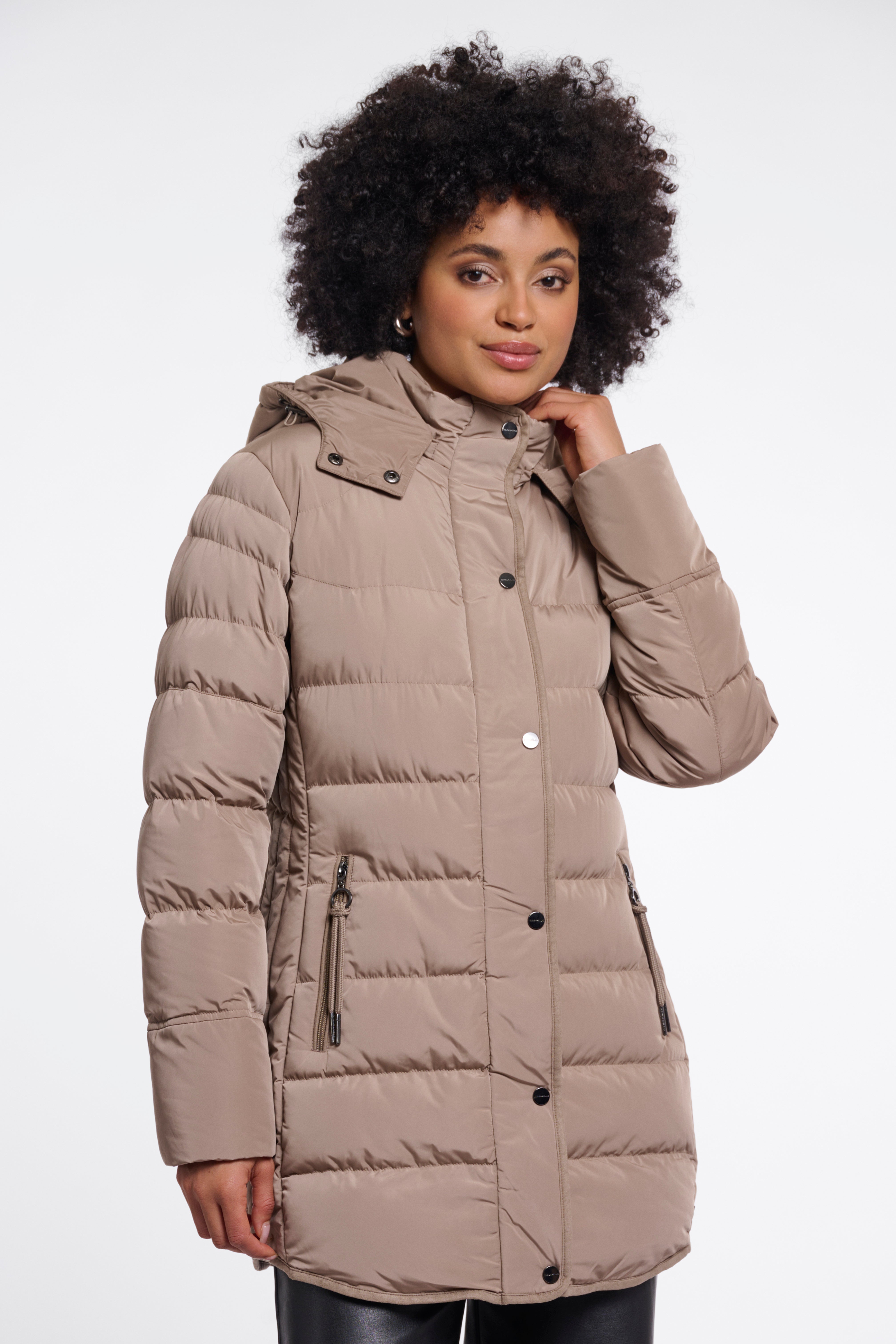 Piumino donna art. Nusa Rino & Pelle Toffee