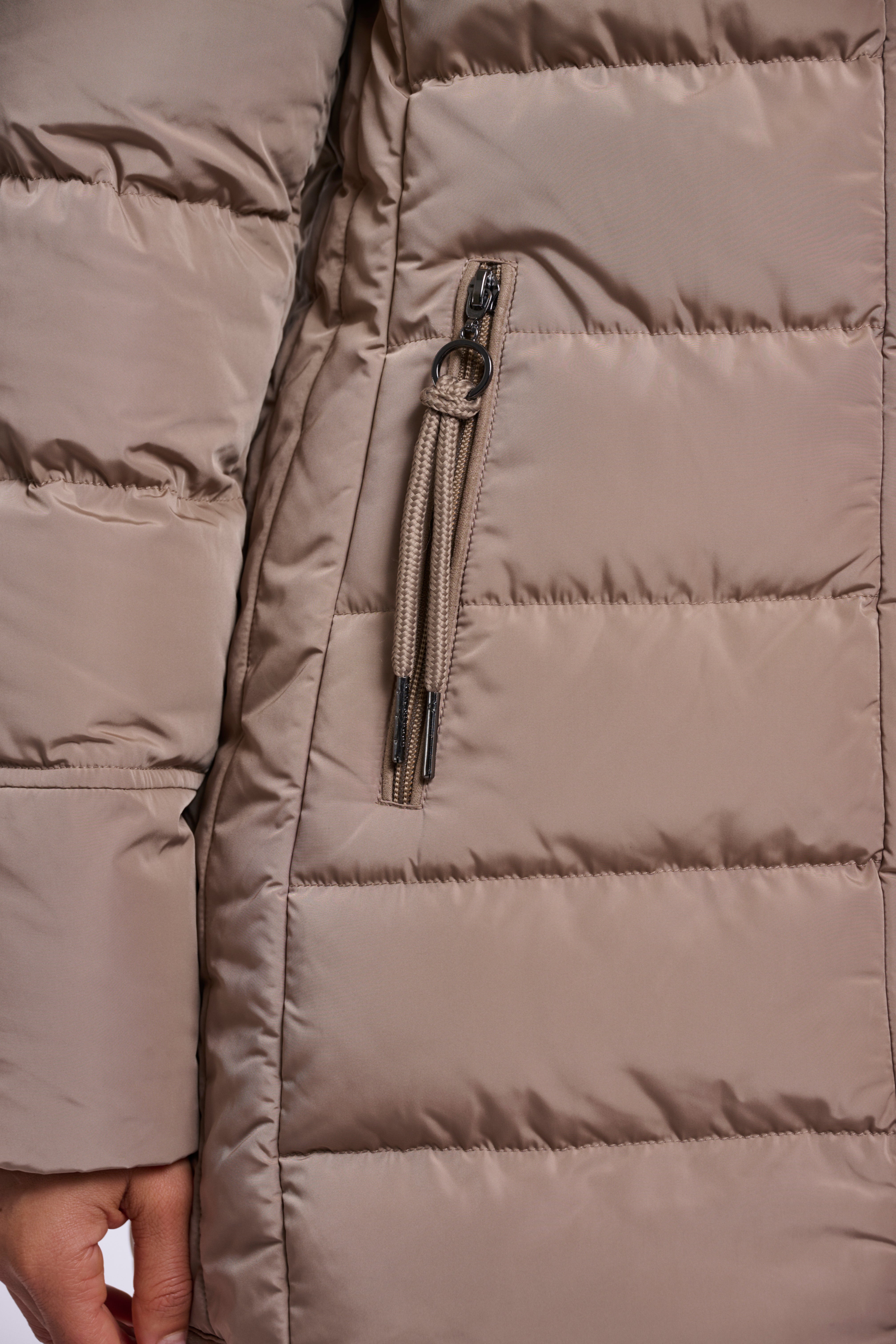 Piumino donna art. Nusa Rino & Pelle Toffee