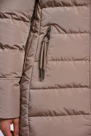 Piumino donna art. Nusa Rino & Pelle Toffee