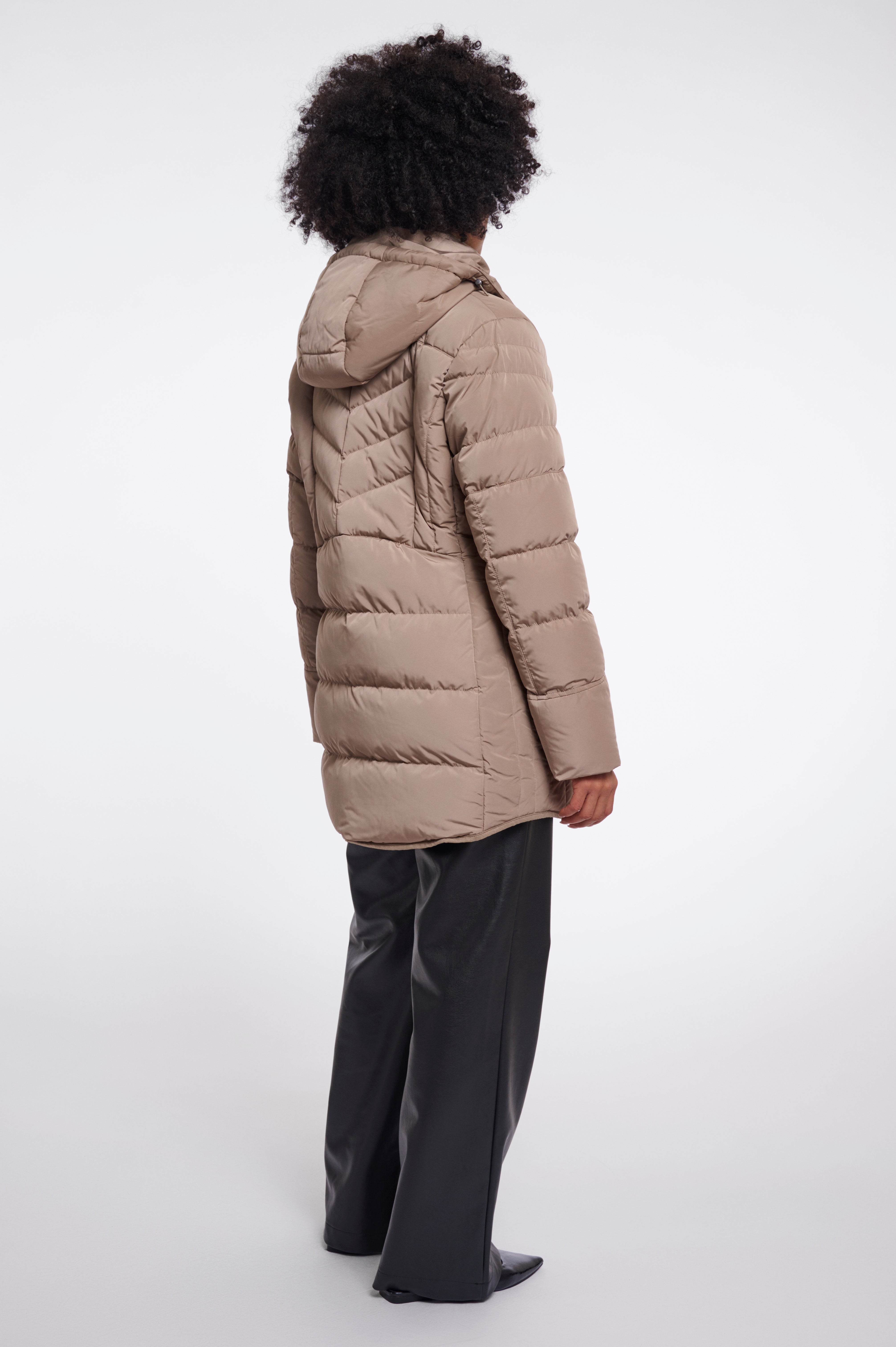 Piumino donna art. Nusa Rino & Pelle Toffee