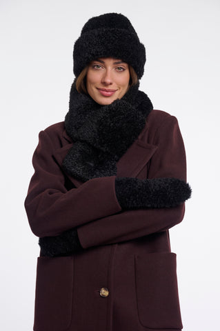 Sciarpa donna art. Obu Rino & Pelle Black